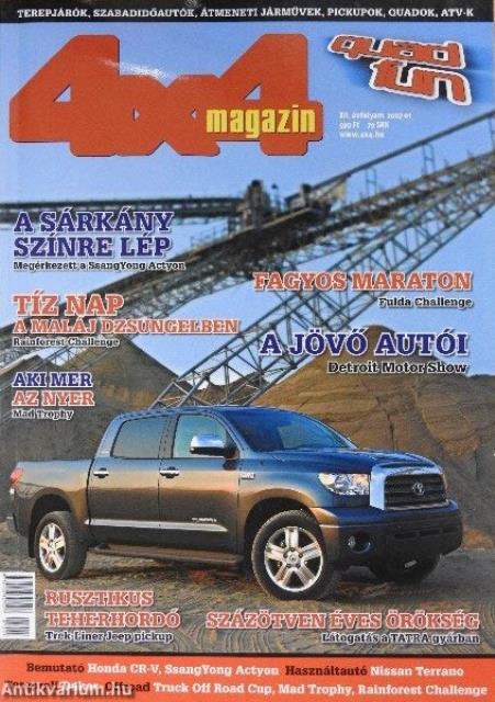 4x4 magazin/Quad Fun 2007. (nem teljes évfolyam)
