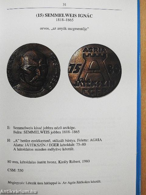 Egészségügyi érmek, szobrok és emléktáblák Heves megyéből