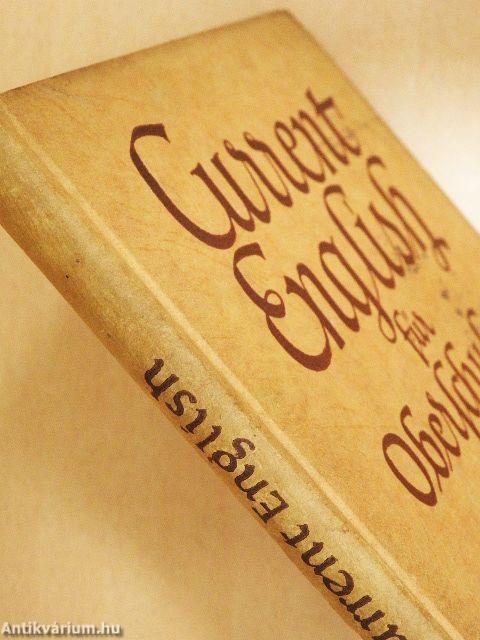 Current English I-III.