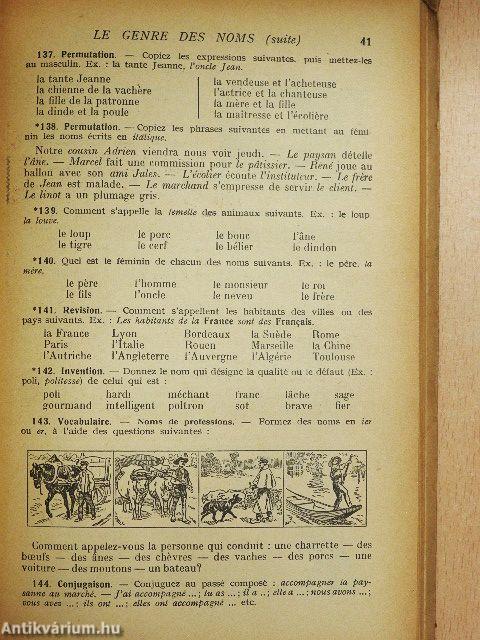 Cours de Langue Francaise