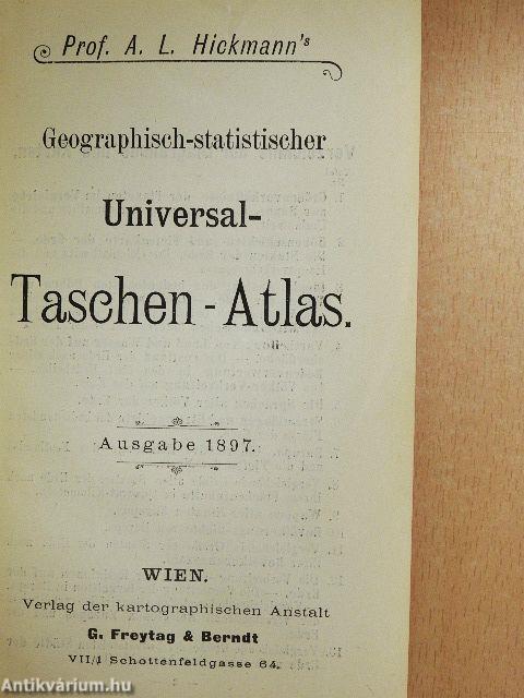 Geographisch-statistischer Universal-Taschen-Atlas