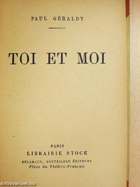 Toi et moi