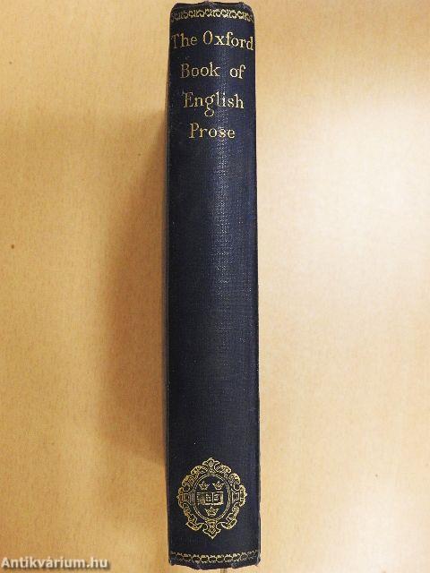 The Oxford Book of English Prose