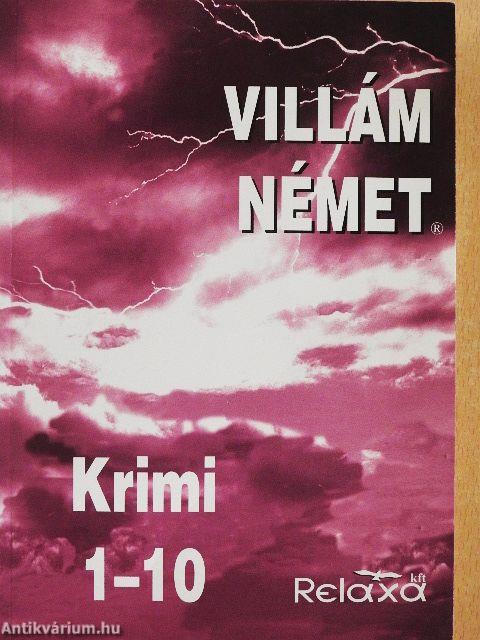 Villám német I. - Krimi 1-10.