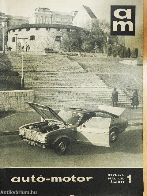 Autó-Motor 1973. (nem teljes évfolyam)
