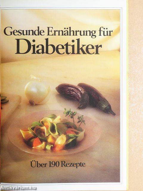 Gesunde Ernährung für Diabetiker