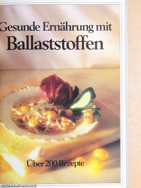 Gesunde Ernährung mit Ballaststoffen