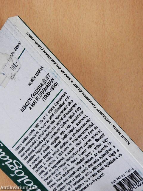 Nemzeti önszemlélet a mai ír drámában