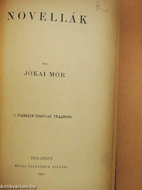 Novellák (rossz állapotú)