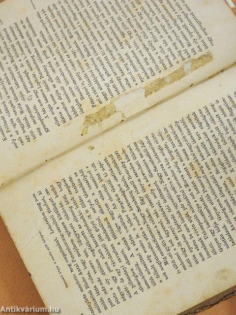 Magyarország függetlenségi harczának története I. (töredék) (rossz állapotú)