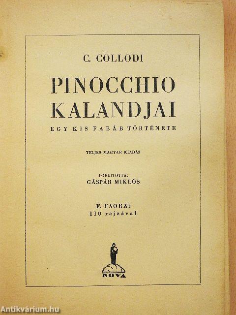 Pinocchio kalandjai (rossz állapotú)