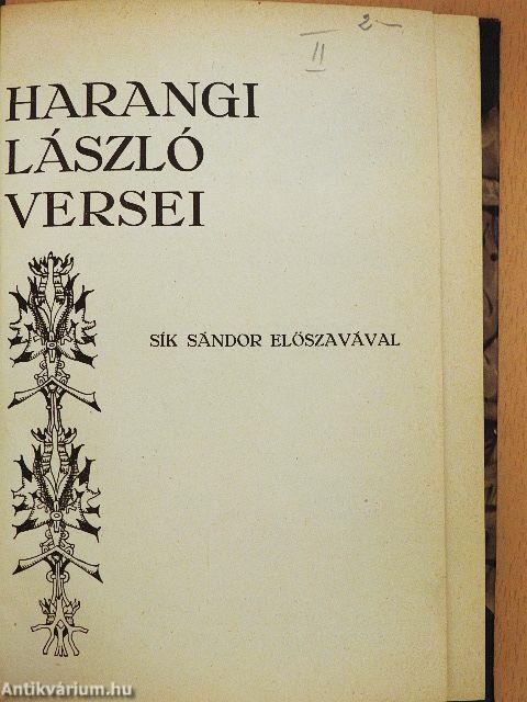 Harangi László versei