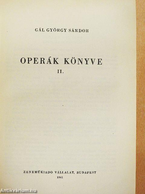 Operák könyve II.