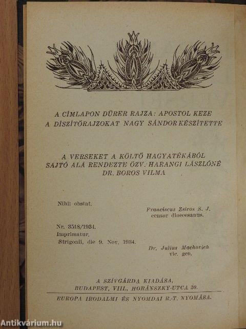 Harangi László versei