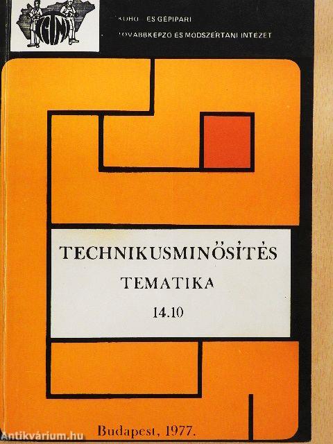 Technikusminősítés