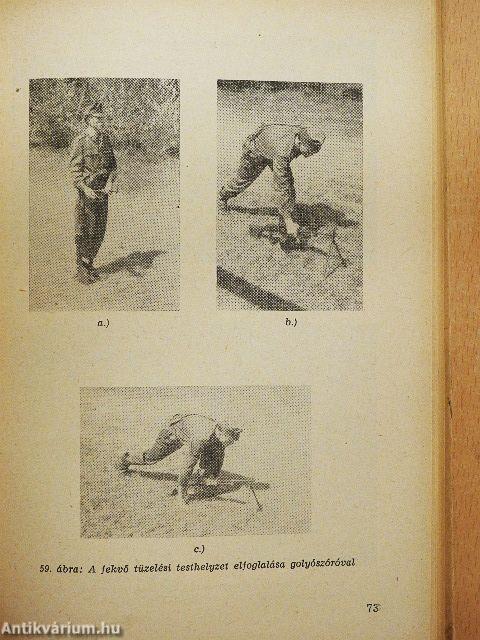 Tüzelési fogások és szabályok lövészfegyverekkel