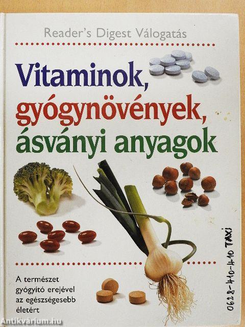 Vitaminok, gyógynövények, ásványi anyagok