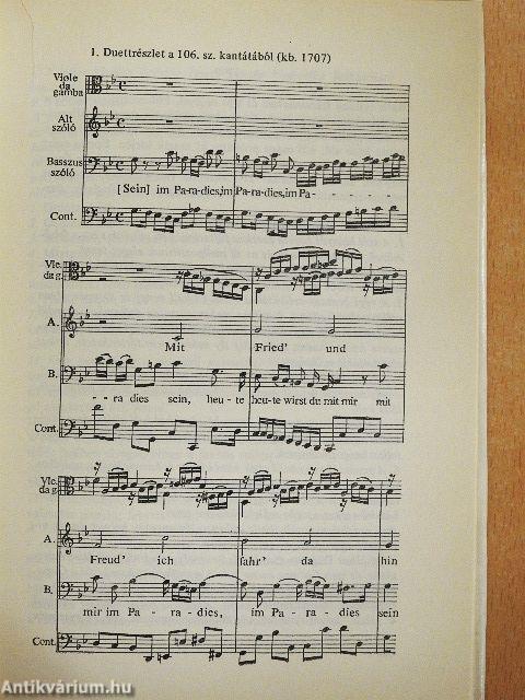 Johann Sebastian Bach életének krónikája