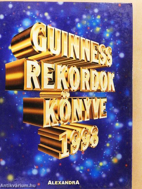 Guinness rekordok könyve 1998