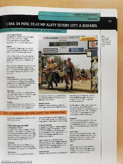 Guinness rekordok könyve 1998