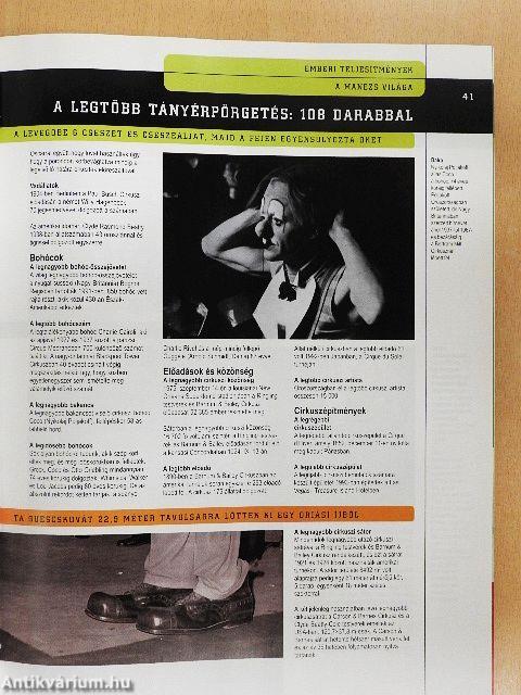 Guinness rekordok könyve 1998