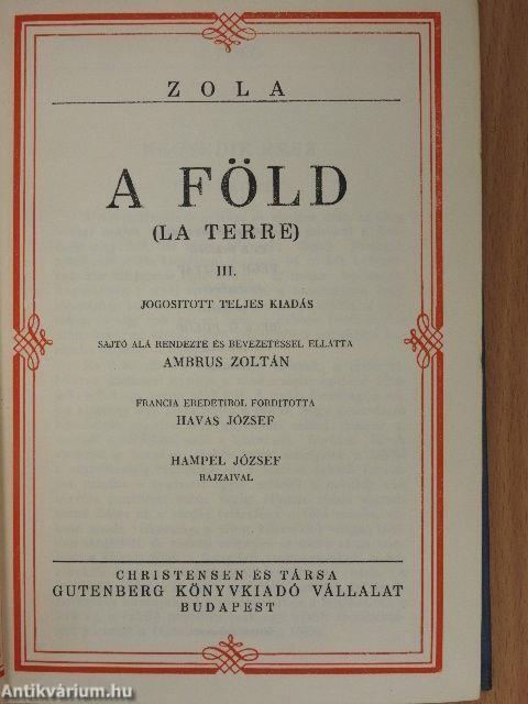 A föld I-IV./A láthatatlan Neigeon ur