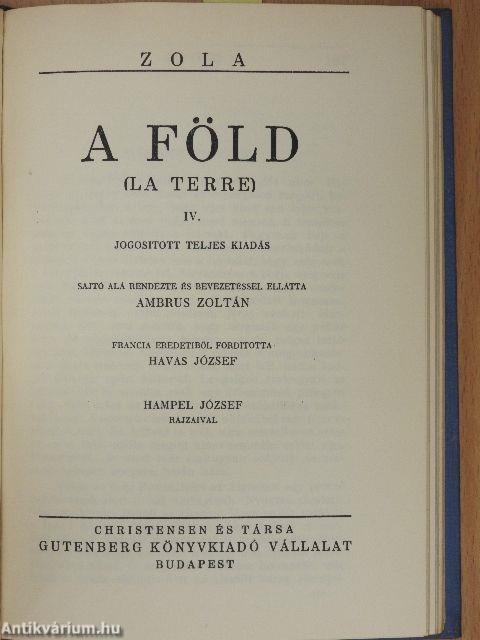 A föld I-IV./A láthatatlan Neigeon ur