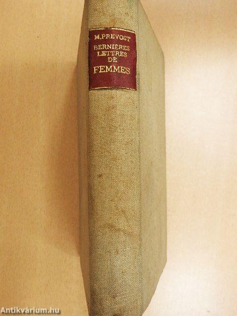 Derniéres Lettres de Femmes