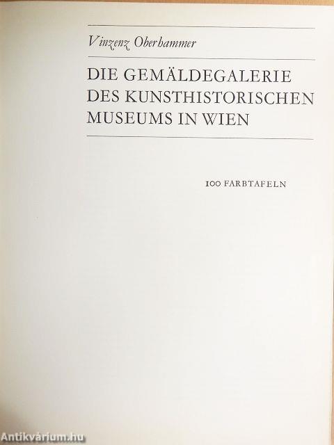 Die Gemäldegalerie des Kunsthistorischen Museums in Wien