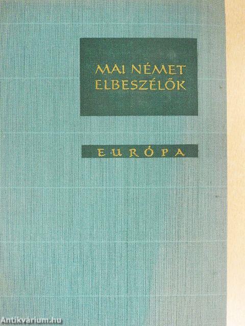 Mai német elbeszélők