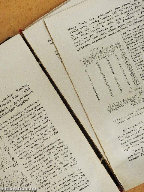 Győr Szabad Királyi Város Szentháromság Közkórházának multja és jelene (rossz állapotú)