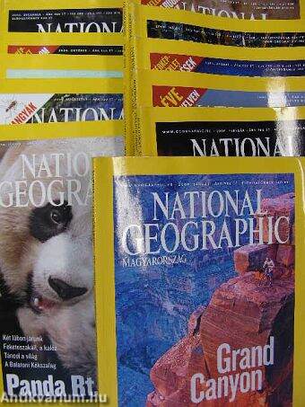 National Geographic Magyarország 2006. (nem teljes évfolyam)