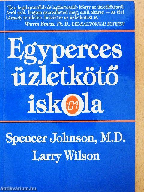 Egyperces üzletkötő iskola