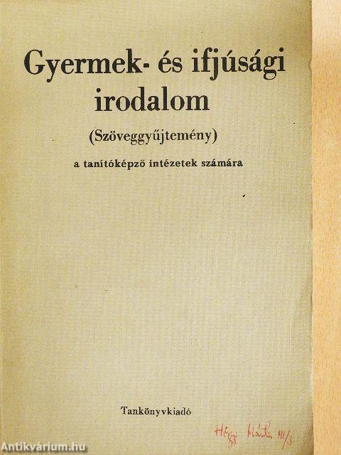 Gyermek- és ifjúsági irodalom