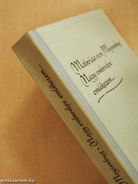 Nagy emberekre emlékezem...