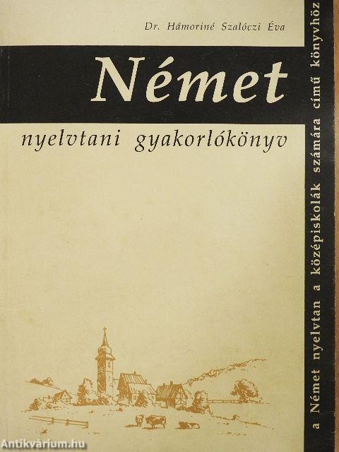 Német nyelvtani gyakorlókönyv