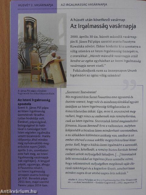 "Irgalmasságot akarok, nem áldozatot."