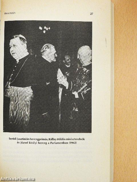 Serédi Jusztinián hercegprímás feljegyzései 1941-1944