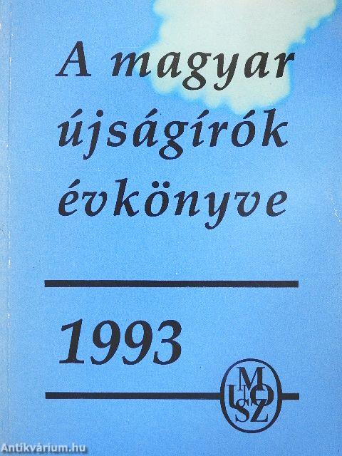 A Magyar Újságírók Évkönyve 1993
