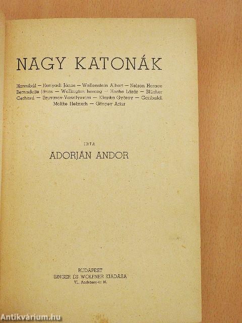 Nagy katonák