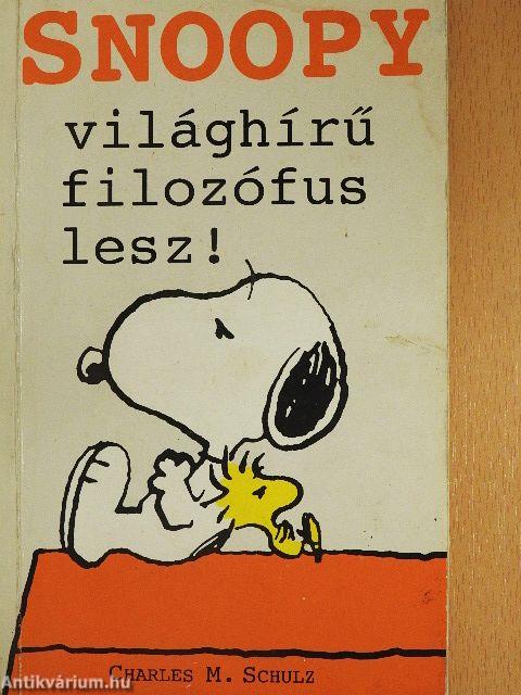 Snoopy világhírű filozófus lesz!