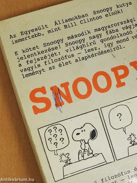 Snoopy világhírű filozófus lesz!