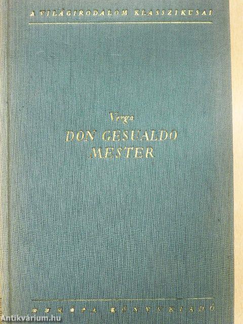 Don Gesualdo mester