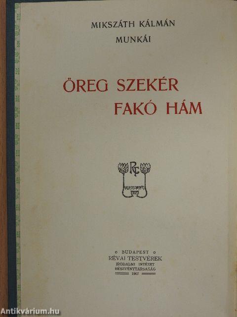 Öreg szekér fakó hám