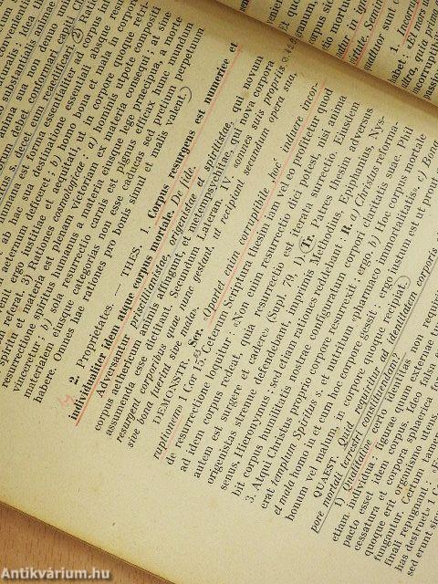 Summarium Theologiae Dogmaticae et Fundamentalis