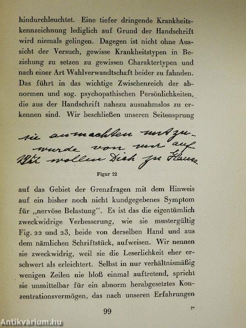Einführung in die Psychologie der Handschrift