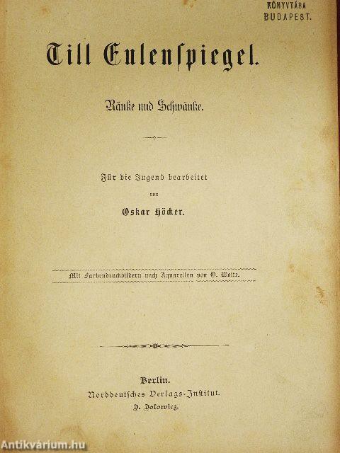 Till Eulenspiegel (gótbetűs)