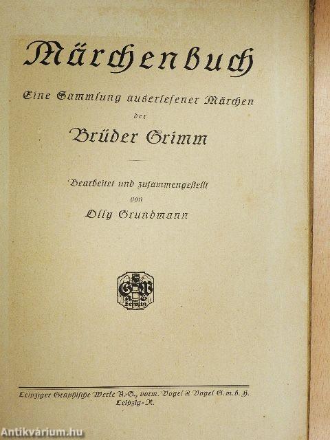 Märchenbuch (gótbetűs)