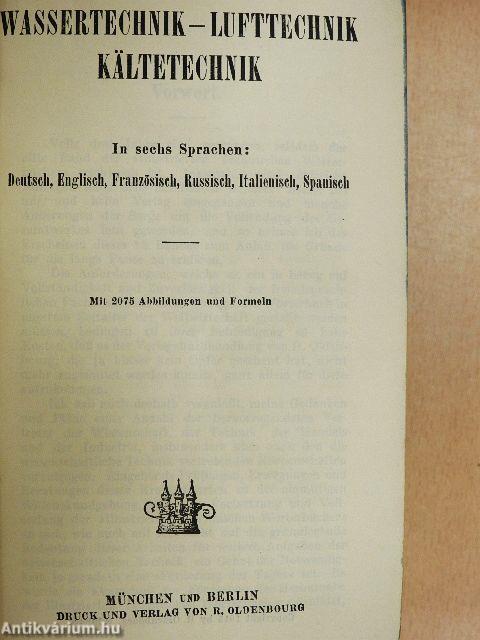 Wassertechnik-Lufttechnik-Kältetechnik