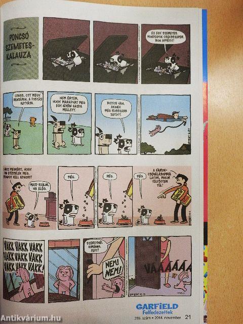 Garfield 2014. november